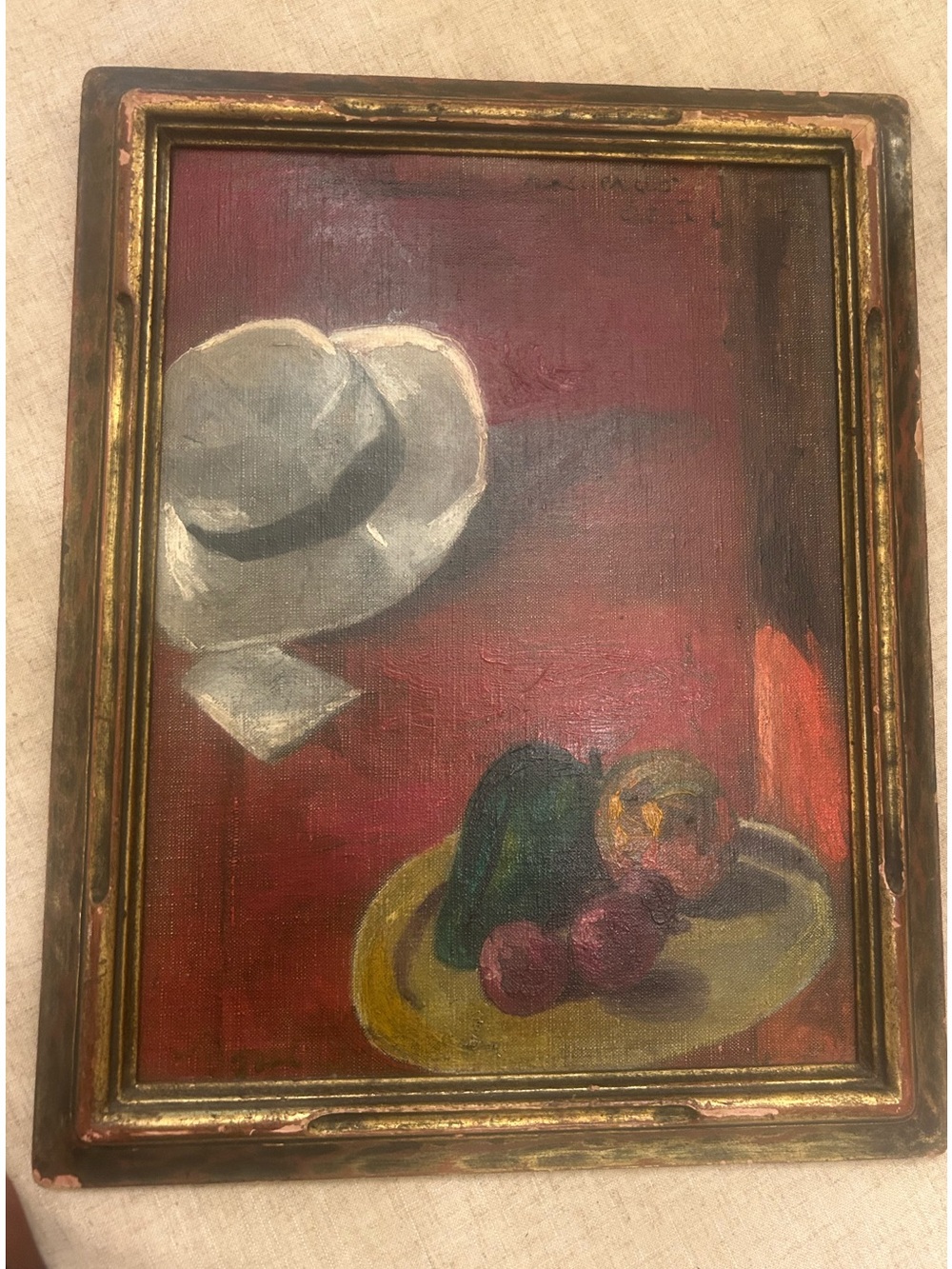 Cool Vintage painting signed!